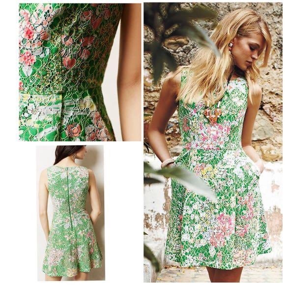 Mauve Dresses & Skirts - Green, Sequined Maeve Dress - 4